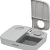 PetSafe 2 Meal Automatic Feeder, Built-in Timers, BPA Free Food Bowl, Suitable for Dry Food, Grey