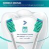 Derffin Replacement Toothbrush Heads, 8 Pack Standard Brush Heads Compatible with Philips Sonicare Electric Toothbrushes, Fit The Models of HX3/HX6/HX9/HX8/HX7 Series (White)