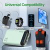 10000-20000mAh Portable Power Bank – Dual USB Output, LED Display, Type-C/Micro Input – Gift for iOS/Android Devices