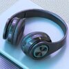 Wireless Headphones with Headband – Card Insertion, Wired & Wireless Multifunctional