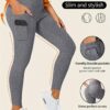 Super Stretchy High-Waist Leggings with Pockets – Seamless & Comfortable Fit