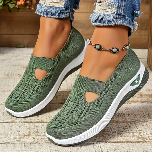 Women's Casual Slip-On Sneakers – Breathable, EVA Sole, Comfortable All-Season Footwear - Image 25