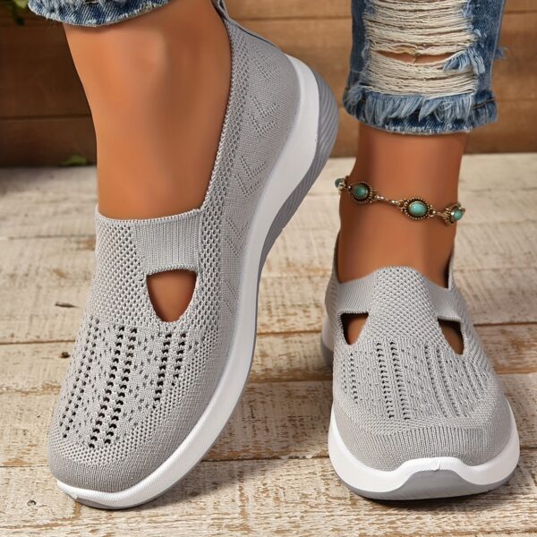 Women's Casual Slip-On Sneakers – Breathable, EVA Sole, Comfortable All-Season Footwear - Image 5