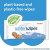 WaterWipes Baby Wipes 9x60 Pack Sensitive Newborn Biodegradable Unscented, 99.9% water (540 Wet Wipes), White (Packaging may vary)