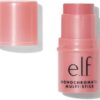 e.l.f. Monochromatic Multi Stick, Creamy, Lightweight, Versatile, Luxurious, Adds Shimmer, Easy To Use On The Go, Blends Effortlessly, Dazzling Peony 4.4g, 81346