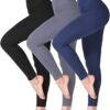 61Z2VX8chML._AC_SX569_ SINOPHANT High Waisted Leggings for Women, Buttery Soft Elastic Opaque Tummy Control Leggings,Plus Size Workout Gym Yoga Stretchy Pants