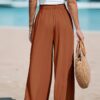 Comfortable High-Waisted Loose Wide-Leg Pants for Women's Casual Fashion