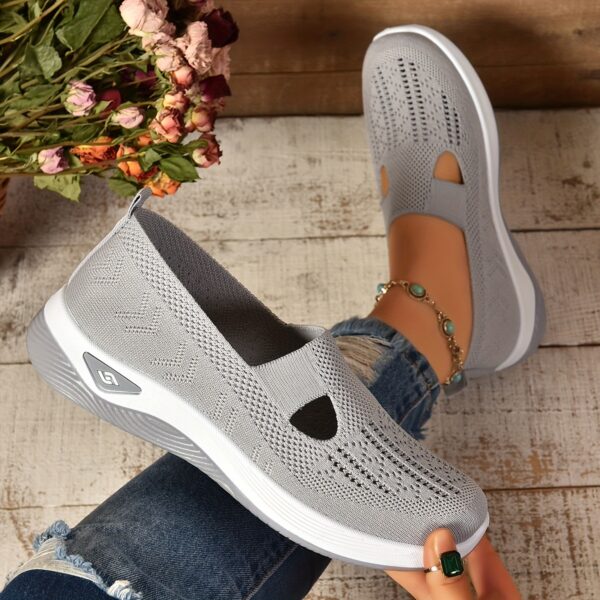 Women's Casual Slip-On Sneakers – Breathable, EVA Sole, Comfortable All-Season Footwear - Image 8