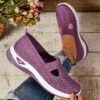 Women's Casual Slip-On Sneakers – Breathable, EVA Sole, Comfortable All-Season Footwear