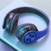 Wireless Headphones with Headband – Card Insertion, Wired & Wireless Multifunctional