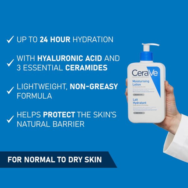 CeraVe Moisturising Lotion for Dry to Very Dry Skin - Image 3