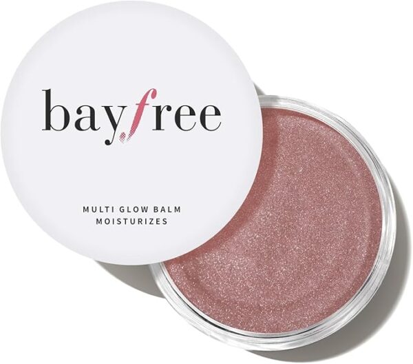 bayfree Multi Glow Balm, Blush for Cheeks, Blusher Hydrating, Lightweight & Blendable Color, Cream Blush Face Makeup, Radiant Finish, Hydrating, 0.63 Oz (Nude Gardenia)