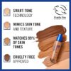 Rimmel Match Perfection Foundation 200 Soft Beige, Medium Coverage, 24hr Hydration, No Caking or Creasing, Lightweight, Reduces Imperfections, Invisible Coverage, SPF20, Cruelty Free
