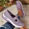 Women's Casual Slip-On Sneakers – Breathable, EVA Sole, Comfortable All-Season Footwear