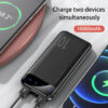 10000-20000mAh Portable Power Bank – Dual USB Output, LED Display, Type-C/Micro Input – Gift for iOS/Android Devices