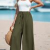 Comfortable High-Waisted Loose Wide-Leg Pants for Women's Casual Fashion
