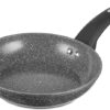Tower Cerastone T81222 Forged Frying Pan with Non-Stick Coating and Soft Touch Handles, Graphite, 20 cm