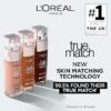Loreal Paris True Match Liquid Foundation, Skincare Infused with Hyaluronic Acid, SPF 16, Available in 46 Shades, 2C, 30 ml