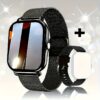 1.85-inch Full-Touch HD Smart Watch – Wireless Calls, Sports & Sleep Monitoring, Compatible with Android & iOS