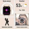 1.85-inch Full-Touch HD Smart Watch – Wireless Calls, Sports & Sleep Monitoring, Compatible with Android & iOS