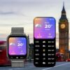 1.85-inch Full-Touch HD Smart Watch – Wireless Calls, Sports & Sleep Monitoring, Compatible with Android & iOS