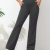 bd552aab402bfc931e34b5452f6e236e.jpg Solid Color Casual Yoga Pants – High Elastic, Quick-Drying Fitness & Running Activewear for Women