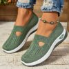 Women's Casual Slip-On Sneakers – Breathable, EVA Sole, Comfortable All-Season Footwear