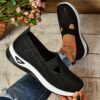 Women's Casual Slip-On Sneakers – Breathable, EVA Sole, Comfortable All-Season Footwear