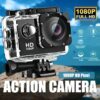 1080P HD Action Camera – Ultra HD Recording, 140° Wide-Angle Lens, LCD Screen, Digital Stabilization