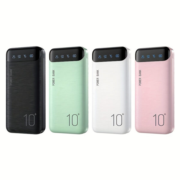 10000-20000mAh Portable Power Bank – Dual USB Output, LED Display, Type-C/Micro Input – Gift for iOS/Android Devices - Image 14