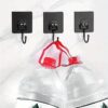 1706789272047-054292fd75bb480da45e2df4cce7bfd4-goods 5/10pcs Self-Adhesive Rotating Waterproof Sticker Hooks - Easy Install Wall & Door Organizer fo