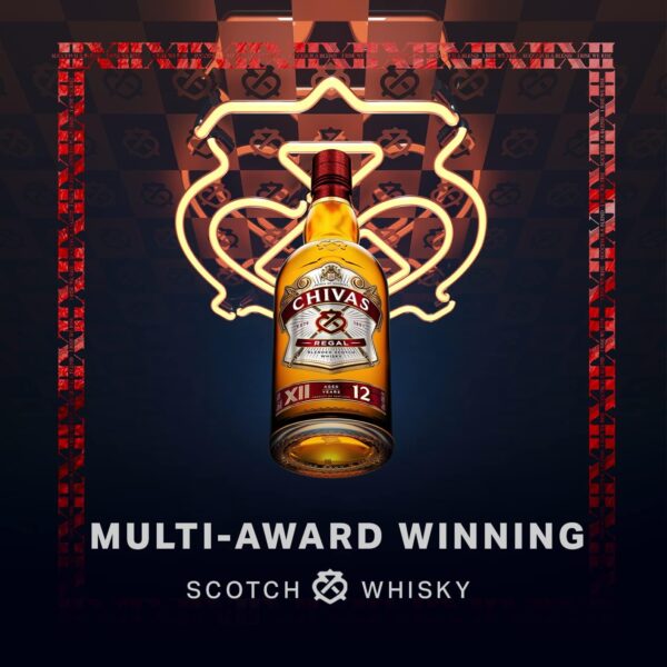 Chivas Regal 12 Year Old Blended Scotch Whisky, 70 cl - Image 4