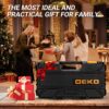 DEKO Tool Kit Set Box 62 Piece Home Repair DIY Tools Basic Hand Toolbox Sets for Home