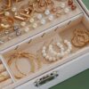 e78165fb-a006-4a4a-8d26-f9dd502ed18e T&C A Set of 86 Fashionable And Elegant Jewelry Pieces for Women, Including Necklaces, Earrings,